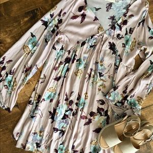 Floral baby doll dress